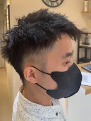 渣男錫紙燙作品，設計師 Eason，台北大同區noxmeet hair salon