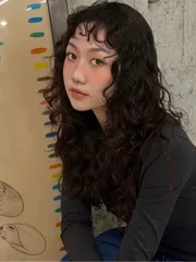 復古羊毛慵懶捲作品，設計師 Mina，高雄左營區Round2富國店