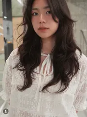 慵懶燙作品，設計師 Mina，高雄左營區Round2富國店