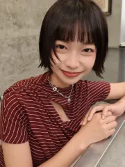 小貓短髮｜外翹頭作品，設計師 Mina，高雄左營區Round2富國店