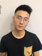 男生短髮作品，設計師 Riber💈瑞柏，台中西區Poison Hair