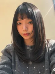 韓式層次剪裁作品，設計師 pinky拼，台中西區poison hair