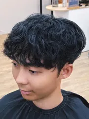 韓系羊毛卷作品，設計師 Seán 尚恩，台北萬華區juju attic｜hair salon