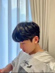 男士韓系燙作品，設計師 陳駿，新北林口區Ventus hair