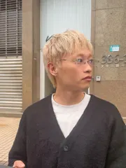 日系染髮作品，設計師 陳駿，新北林口區Ventus hair