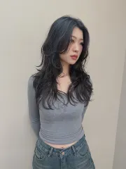 層次慵懶燙作品，設計師 Nick，台中北區HELLO TRYIT