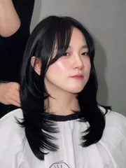 層次剪裁作品，設計師 Angel，台中西屯區Korewa