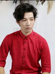 韓系紋理燙作品，設計師 Howard｜豪爾，台中西區W.D hair salon 美村店