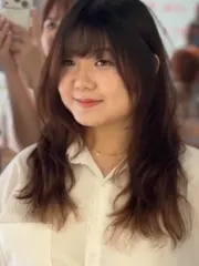 韓系層次燙作品，設計師 Alison 小悠，桃園桃園區Pose優質髮妝桃園旗艦館