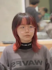 內餡染作品，設計師 Alison 小悠，桃園桃園區Pose優質髮妝桃園旗艦館