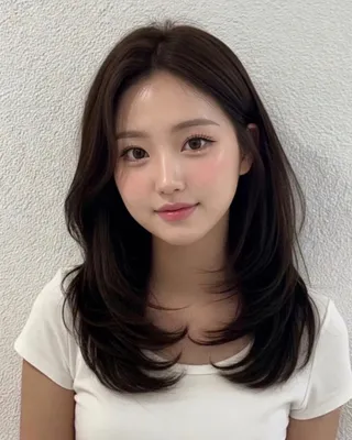 層次中長髮