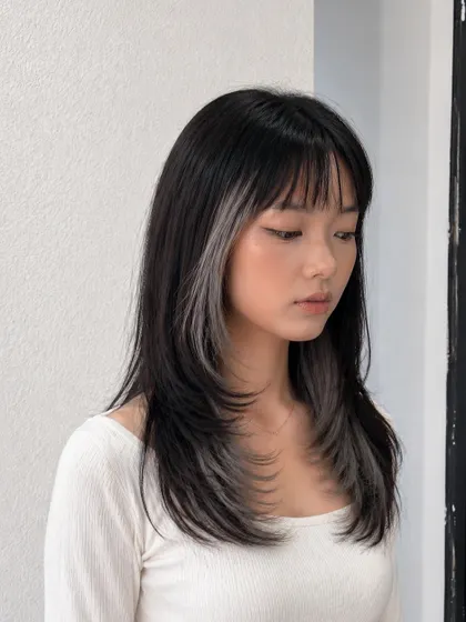 層次剪作品，設計師 Naomi，台北中山區Klatch