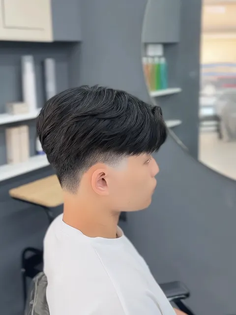 韓式中分作品參考，設計師 Eri（艾里）