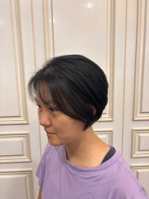 層次俐落短髮作品參考，設計師 士嘉