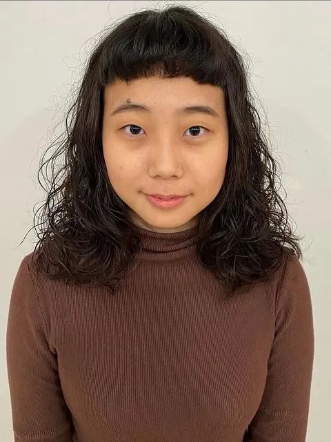 可愛羊毛捲作品參考，設計師 peggy
