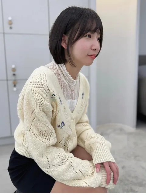 層次感短髮作品參考，設計師 Evis
