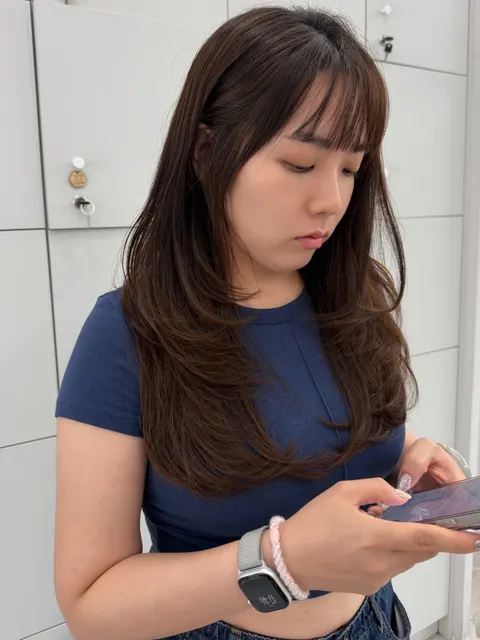 長髮層次髮型作品參考，設計師 33