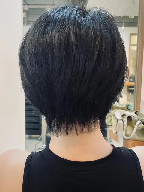 韓系層次剪作品參考，設計師 Dolly珊