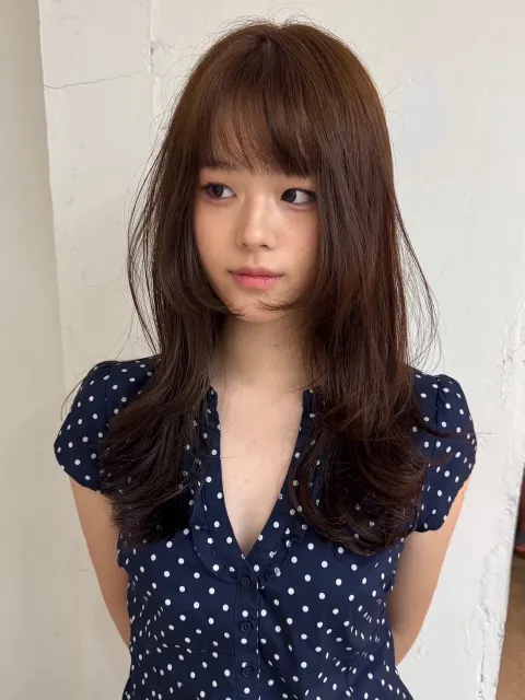 韓系層次剪作品參考，設計師 EV