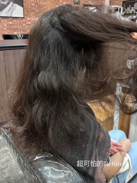 縮毛矯正作品參考，設計師 Bella貝拉