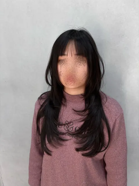 韓系層次+長髮高層次作品參考，設計師 Owen