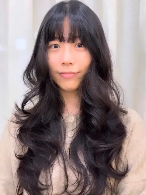 慵懶大捲作品參考，設計師 沐巳Aaron艾倫
