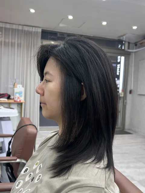 層次剪髮作品參考，設計師 佩佩
