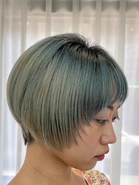 日系短髮作品參考，設計師 佩佩