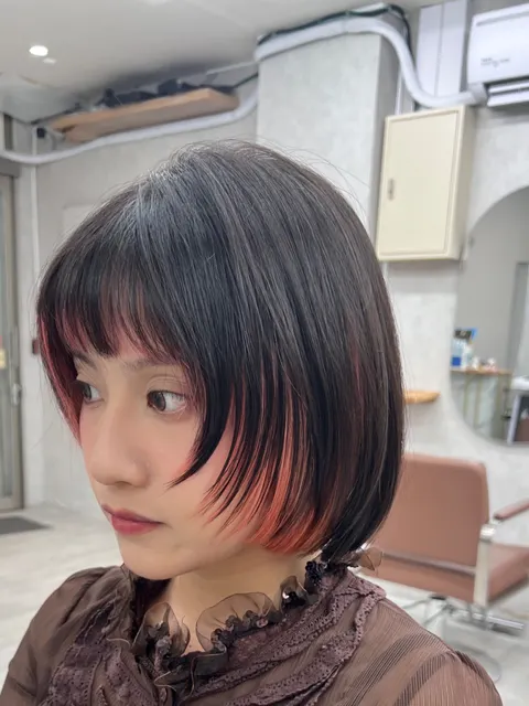 日系短髮作品參考，設計師 佩佩