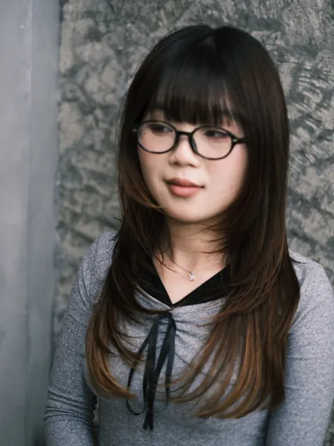 層次剪作品參考，設計師 諾奇 Nochic