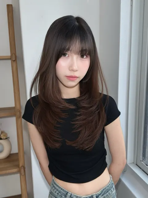 層次C彎燙作品參考，設計師 Liz 🌰