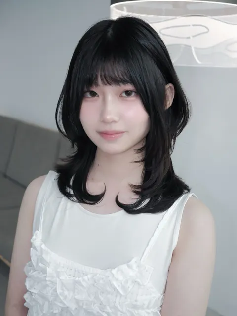 韓系層次燙作品參考，設計師 Liz 🌰