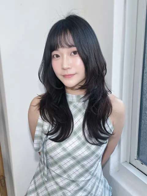 韓系層次燙作品參考，設計師 Liz 🌰