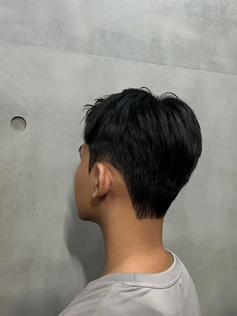 韓系壓貼燙作品參考，設計師 Shawn