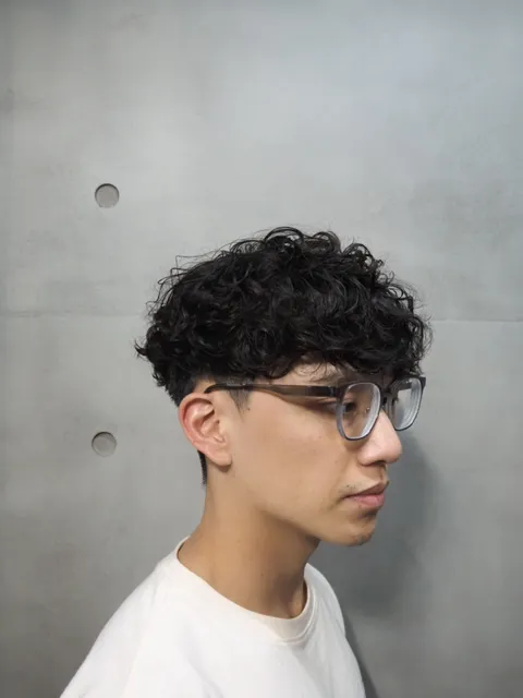 韓系羊毛卷作品參考，設計師 Shawn