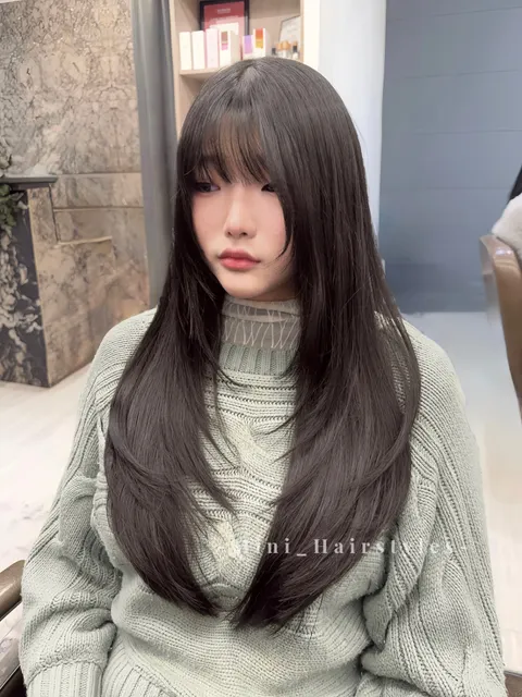 剪髮作品參考，設計師 MINI
