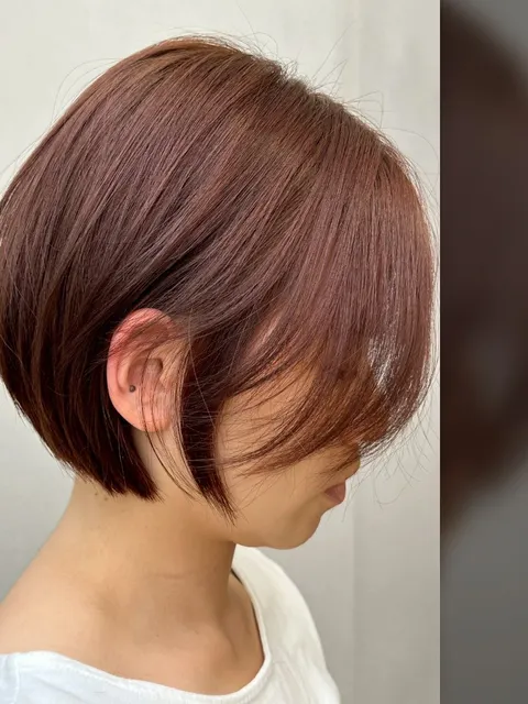 中長髮層次髮作品參考，設計師 鄭蓋瑞