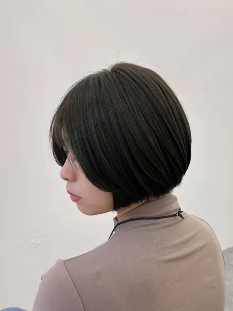 一刀切短髮作品參考，設計師 拉波LABo