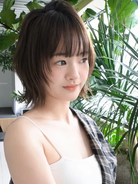 翹感短髮作品參考，設計師 Joemay