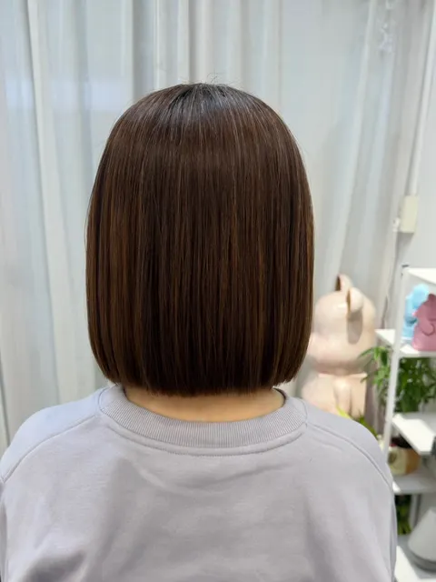 韓系剪髮作品參考，設計師 Momo