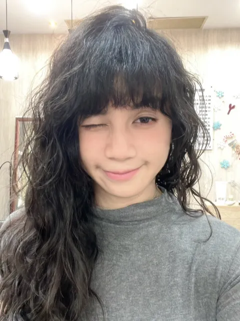 高層次微羊毛卷作品參考，設計師 Momo