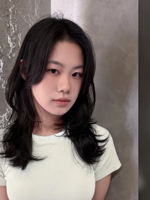 燙髮作品參考，設計師 Siao