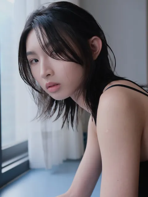 日系層次剪作品參考，設計師 AD