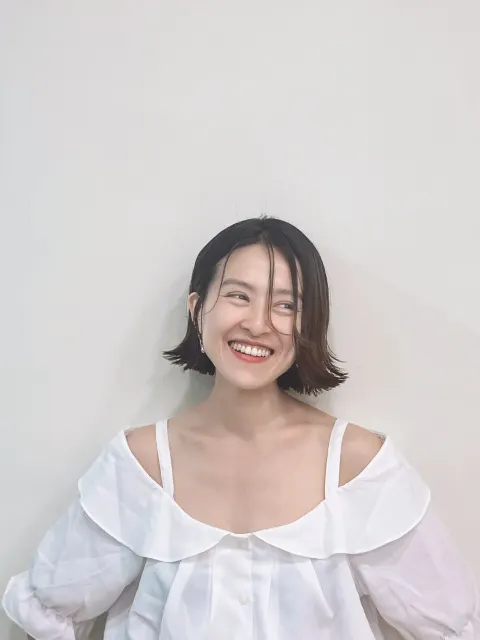 縮毛矯正燙作品參考，設計師 Sidney