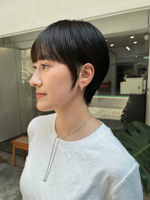 極短髮作品參考，設計師 Emma