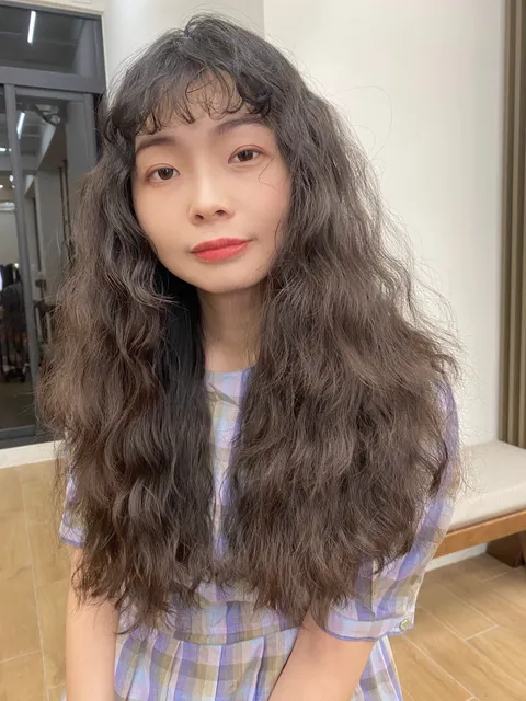 三管波紋燙作品參考，設計師 祈平髮型設計師☺️