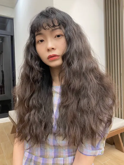 三管波紋燙作品參考，設計師 祈平髮型設計師☺️