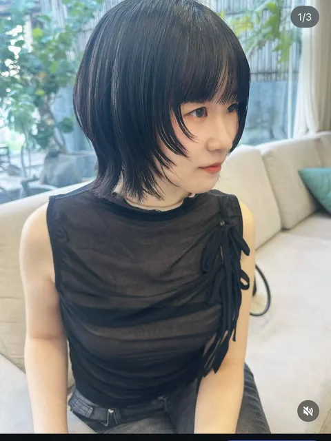 日系生活感短髮作品參考，設計師 禦寒