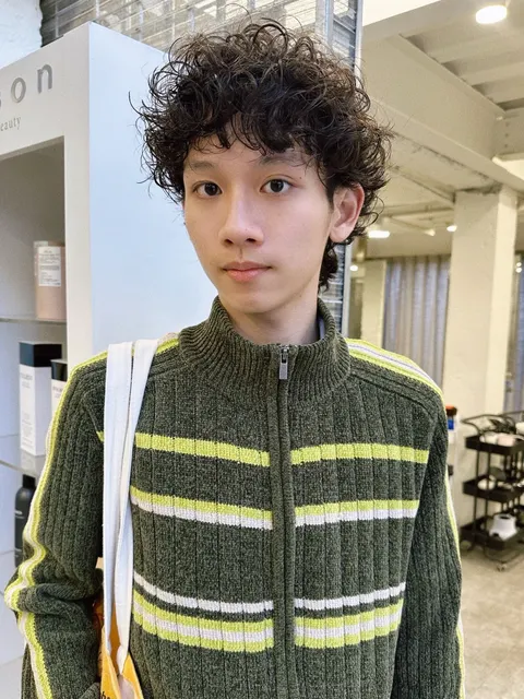 日系男子燙作品參考，設計師 禦寒