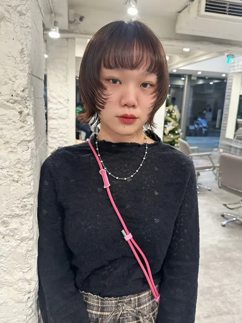 剪髮作品參考，設計師 禦寒